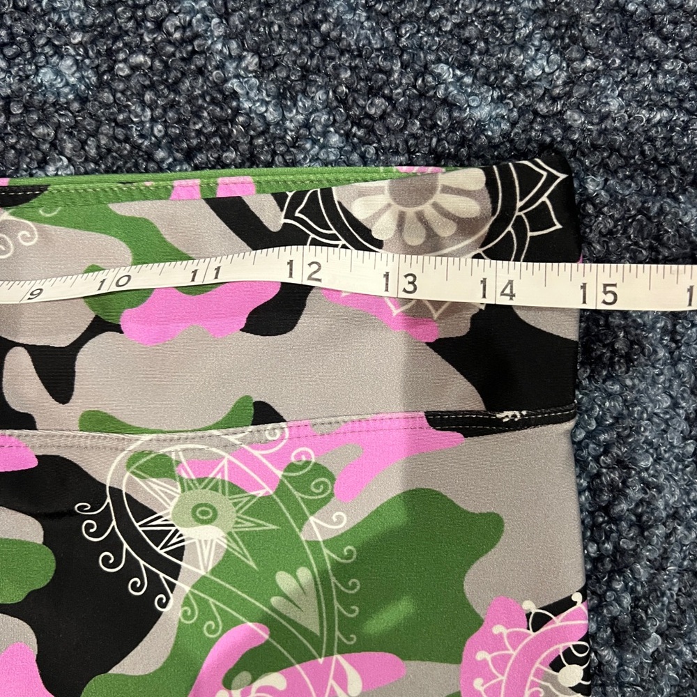 leggings bandana troop Print pink & green Leggings by Koral - Picture 8 of 9